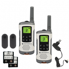 Радиостанция MOTOROLA T50, до 6 км, шумоподавление, 8 каналов, КОМПЛЕКТ 2шт.