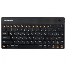Клавиатура беспроводная SONNEN KB-B100 для планшетных компьютеров, bluetooth, черная, 511298