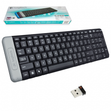 Клавиатура беспроводная LOGITECH K230, 101 клавиша, черный, 920-003348
